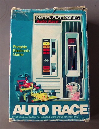 mattel electronics auto race
