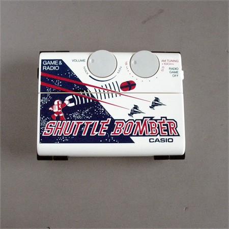 CASIO CG-70 SHUTTLE BOMBER ゲーム＆ラジオ動作確認済 Casio 1983 CG-70 Shuttle Bomber Electronic Handheld Video LCD Game